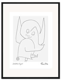 Gerahmter Kunstdruck Schellen-Engel