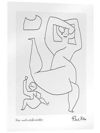 Akryylilasitaulu  Demonstrate and Imitate - Paul Klee