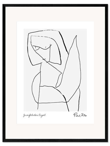 Framed art print Doubting Angel