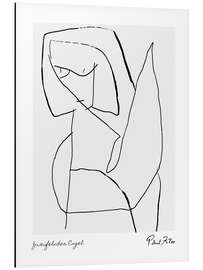 Magnettafel Zweifelnder Engel