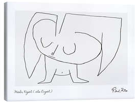 Lærredsbillede  More Bird Than Angel - Paul Klee