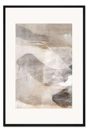 Gerahmter Kunstdruck Layers I