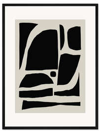 Gerahmter Kunstdruck Boom