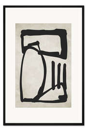 Gerahmter Kunstdruck My Way