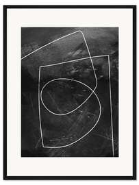 Gerahmter Kunstdruck Minimal IX