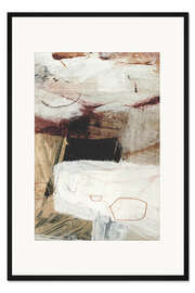 Gerahmter Kunstdruck Go II