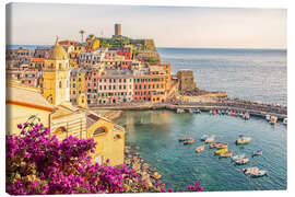 Leinwandbild Vernazza