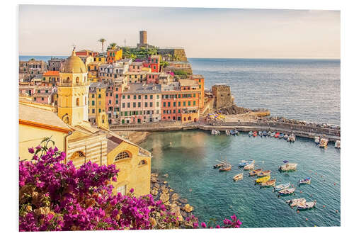 Foam board print Vernazza