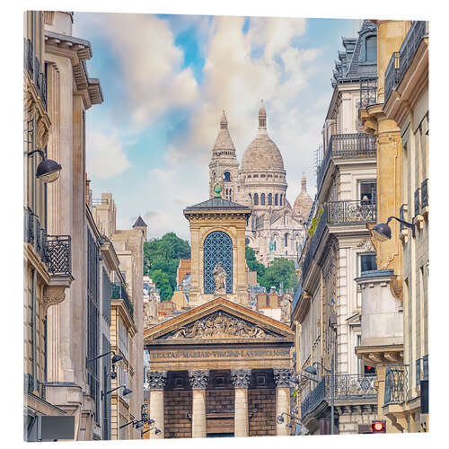 Acrylic print Rue Laffitte