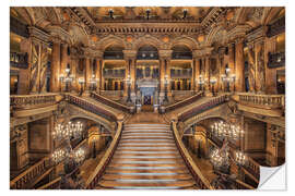 Selvklebende plakat Palais Garnier