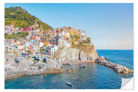 Selvklæbende plakat Manarola village