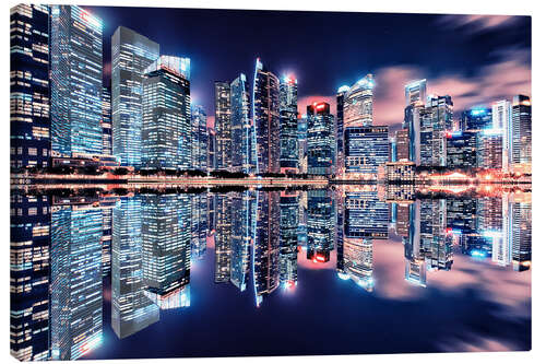 Canvas print Marina Bay