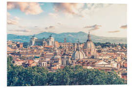 Foam board print Rome Roofs