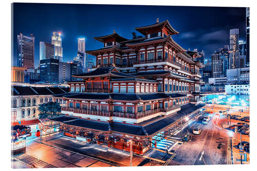 Acrylic print Chinatown Wonder