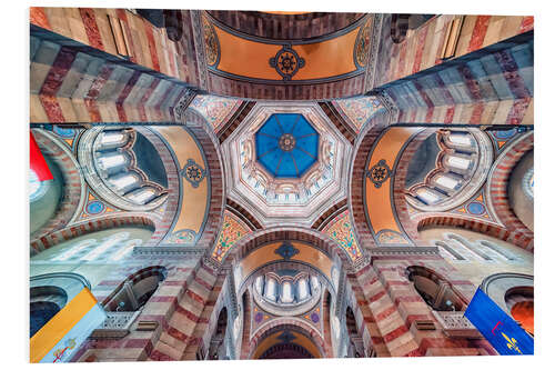 Foam board print Marseille Cathedral