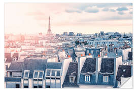 Wall sticker Paris Roofs