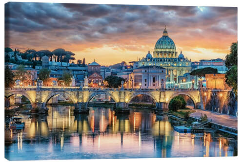 Canvas print The City Of Rome