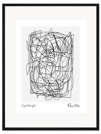 Gerahmter Kunstdruck Engelshaufen - Paul Klee