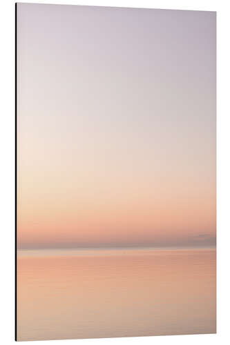 Aluminium print Abstract Pastel Sunset