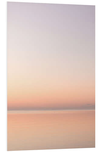 PVC-tavla Abstract Pastel Sunset