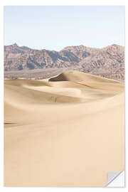 Selvklæbende plakat Dunes Of Death Valley National Park