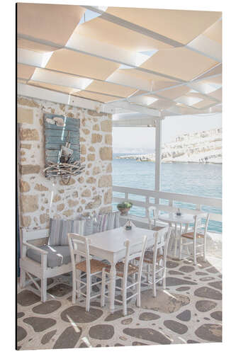 Alumiinitaulu White Terrace In Greece