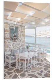 Gallery print White Terrace In Greece