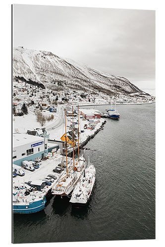 Gallery print Harbor In Tromso, Norway