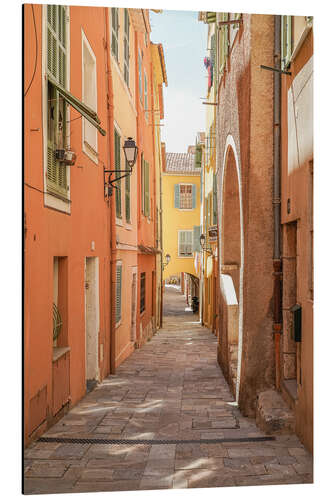 Alumiinitaulu Colorful houses in Menton, France II