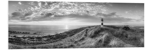 Foam board print On the North Sea coast on Sylt