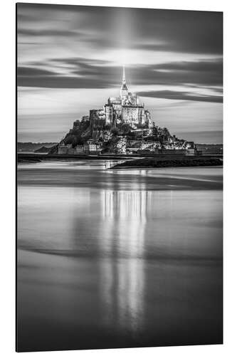 Aluminium print Mont Saint Michel