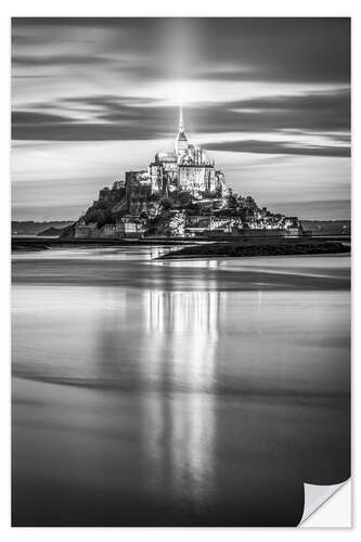Wall sticker Mont Saint Michel