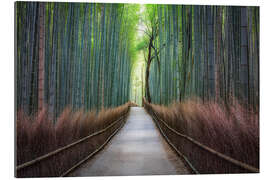 Galleritryk Arashiyama Bambuswald in Kyoto, Japan