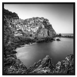 Gerahmter Kunstdruck Manarola