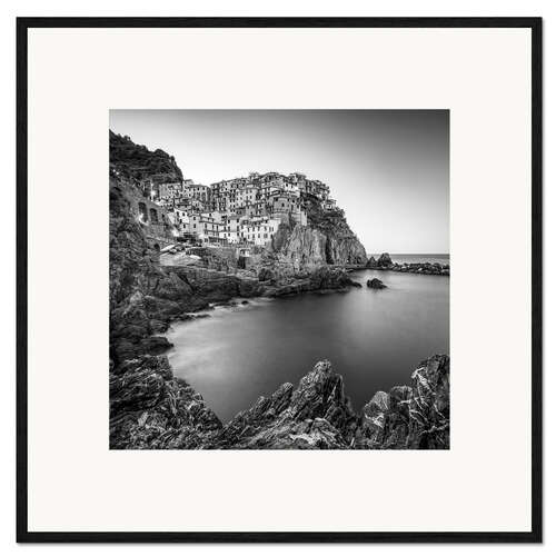 Kunsttryk i ramme Manarola