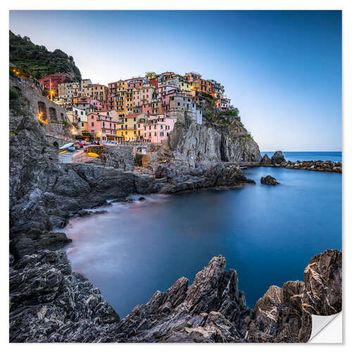 Vinilo para la pared El pueblo costero de Manarola