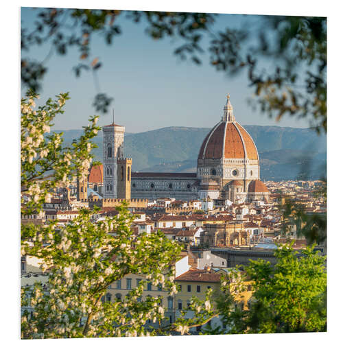 Foam board print Florence Cathedral