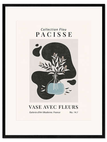 Ingelijste kunstdruk Museum Exhibition - Botanical Art V