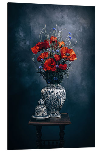 Gallery print Poppies in the vase