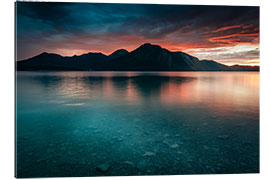 Gallery Print Gewitter am Walchensee