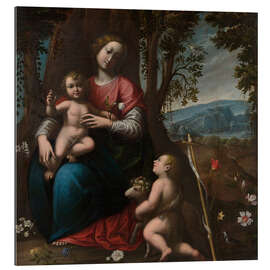 Gallery print Madonna and Child with the Infant Saint John the Baptist