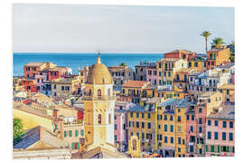 Quadro em PVC Vernazza Architecture