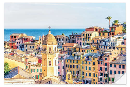 Selvklebende plakat Vernazza Architecture