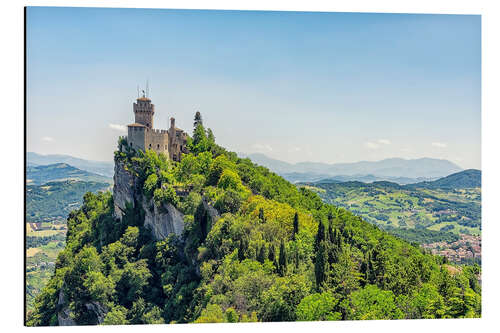 Aluminium print San Marino