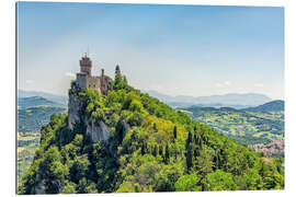 Quadro em plexi-alumínio San Marino