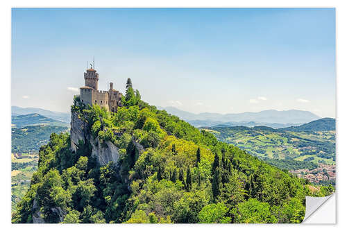 Självhäftande poster San Marino