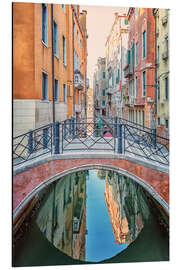 Aluminium print Colorful Venice