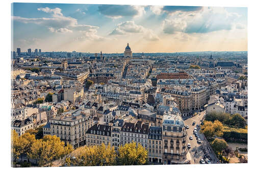 Acrylic print From Paris with love