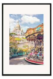 Gerahmter Kunstdruck Der Charme von Paris