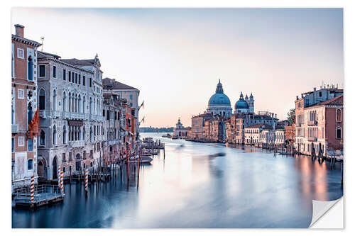 Selvklebende plakat Canal Grande